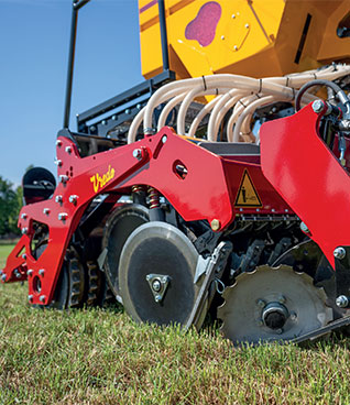 Двухдисковая система посева